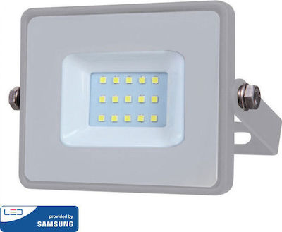 V-TAC Στεγανός Προβολέας LED 10W Θερμό Λευκό 3000K IP65