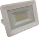 Eurolamp Στεγανός Προβολέας LED 30W Ψυχρό Λευκό 6500K IP65