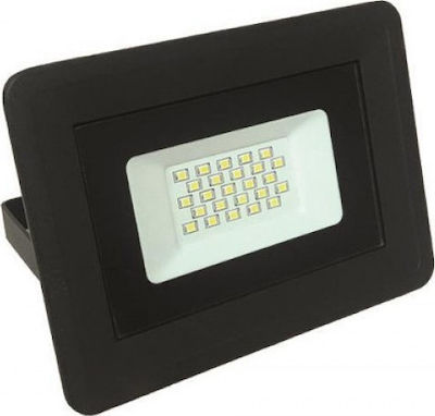 Eurolamp Waterproof LED Floodlight 20W Cold White 6500K IP65