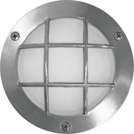 Adeleq Wandmontierte Außen-Schildkrötenleuchte LED IP54 2.4W mit Kaltweiß Licht