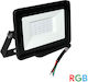 Adeleq Waterproof LED Floodlight 20W RGB IP65