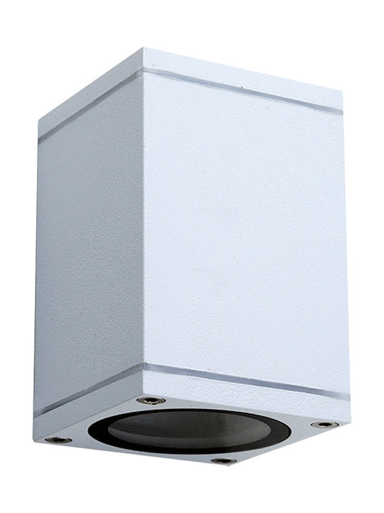 VK Lighting VK/01069/W Outdoor Ceiling Spot GU10 in White Color 75169-224997