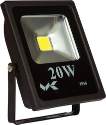 VK Lighting Waterproof LED Floodlight 20W 3000K