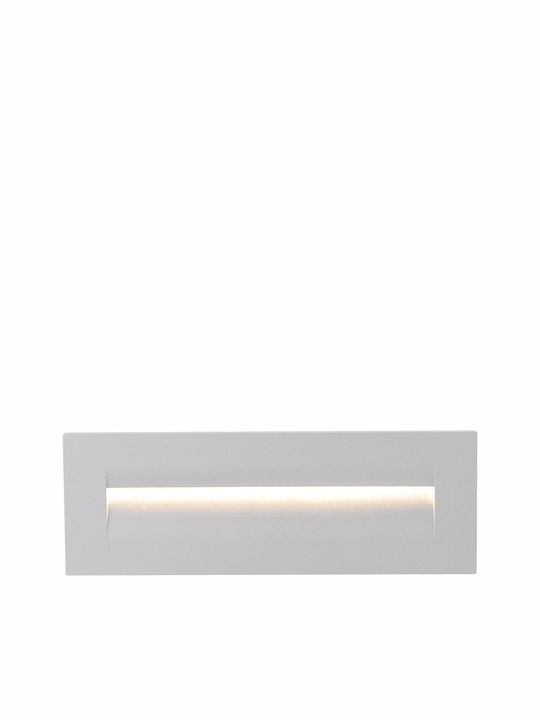 VK Lighting Wasserdicht Wandmontierte Deckenleuchte für den Außenbereich IP65 mit Integrierte LED Weiß