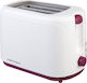 Harmony TSH 1138 Toaster 2 Slots 750W White