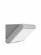 Spot Light Waterproof Wall-Mounted Outdoor Ceiling Light IP65 with Integrated LED Gray