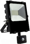 Spot Light Waterproof LED Floodlight 30W Cold White 6000K with Motion Sensor IP65