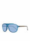 Benetton Men's Sunglasses with Blue Plastic Frame and Blue Lens BE921S 03