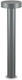 Ideal Lux Tesla Outdoor Floor Lamp Small Post 15W IP44 for G9 Socket Gray