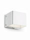 Ideal Lux Up-down Επιτοίχια Εξωτερική Πλαφονιέρα G9 Διπλής Δέσμης 7x7x6εκ.