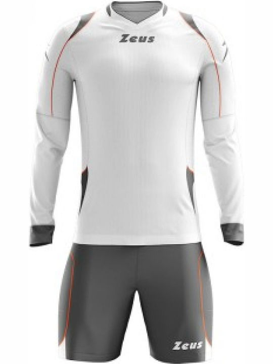 Zeus Paros Set Style Goalkeeper Football White