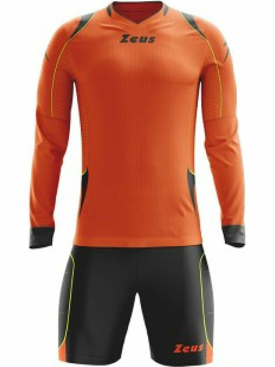 Zeus Paros Set Style Goalkeeper Football Orange/Black