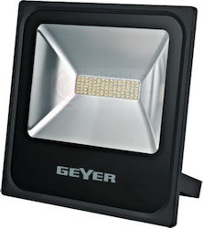 Geyer Στεγανός Προβολέας LED 20W 3000K