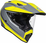 AGV AX-9 Dual Pacific Road Matt Grey / Yellow F...