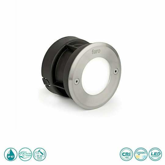 Faro Barcelona Wall-Mounted Outdoor Spot Light LED IP67 3W