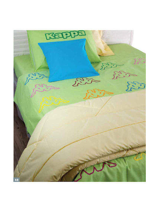 Homeline Kids Quilt Single 917 Green 165x245cm 3-9571