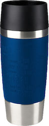 Tefal Travel Mug Navy Blue Ποτήρι Θερμός 0.5lt