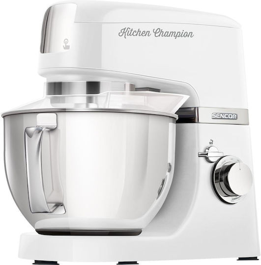 Sencor Kitchen Machine 1000W with Stainless Bowl 4.5L White