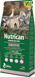 Nutrican Sensitive 3kg Hrană Uscată pentru Câini Adulți cu Pui și Orez