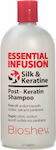 Bioshev Professional Essential Infusion Post-Keratin Silk Σαμπουάν για Αναδόμηση/Θρέψη για Όλους τους Τύπους Μαλλιών 500ml