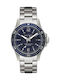 Nautica Battery Watch with Metal Bracelet Silver NAPFRB008