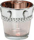 Espiel Candle Holder suitable for Tealights in Silver Color