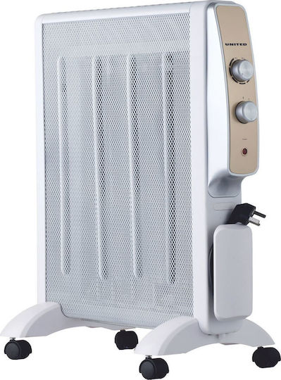 United UHM-874 Convector Heater Floor 2000W Mica 51x55cm White