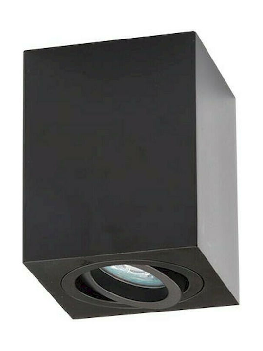 Zambelis Lights Einzel Spot mit Fassung GU10 in Schwarz Farbe