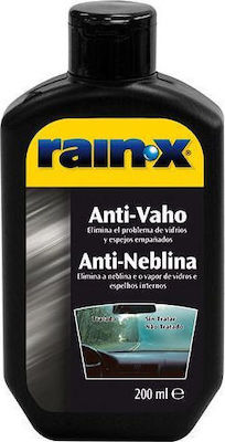 Rain X Anti Fog Anti-fog Liquid Car Windows 200ml 26022