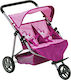Knorrtoys Количка за кукла Buggy Duo Unicorn Dolls Pram