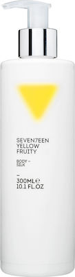 Seventeen Yellow Fruity mătase de corp Hidratantă Loțiune pentru Corp 300ml