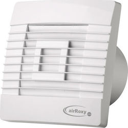 AirRoxy Prestige 150 Wall-mounted Ventilator Bathroom 150mm White