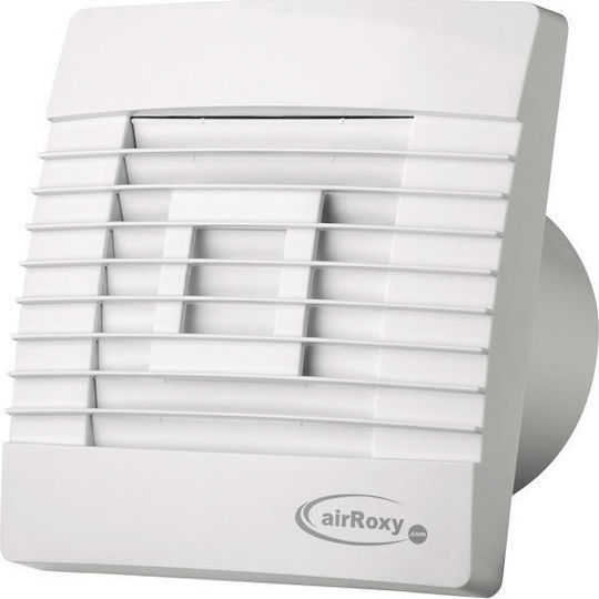 AirRoxy Prestige 100 De perete Ventilator de Baie 100mm Alb