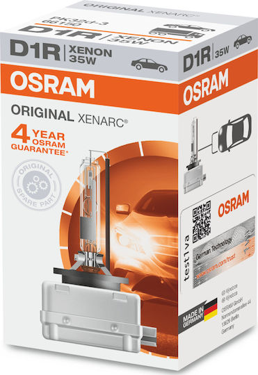 Osram Lămpi Autoturismului Xenarc Original D1R Xenon 4150K Alb natural 85V 35W 1buc
