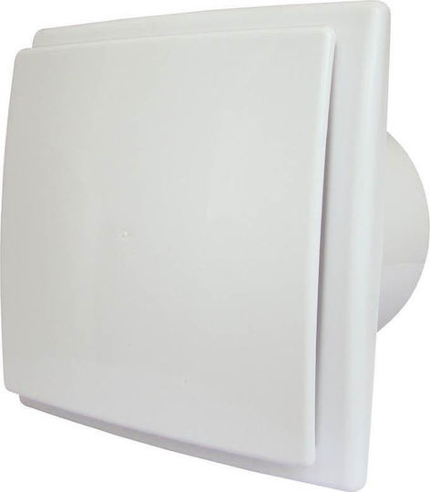 Mmotors OK01-100 Wall-mounted Ventilator Bathroom 100mm White