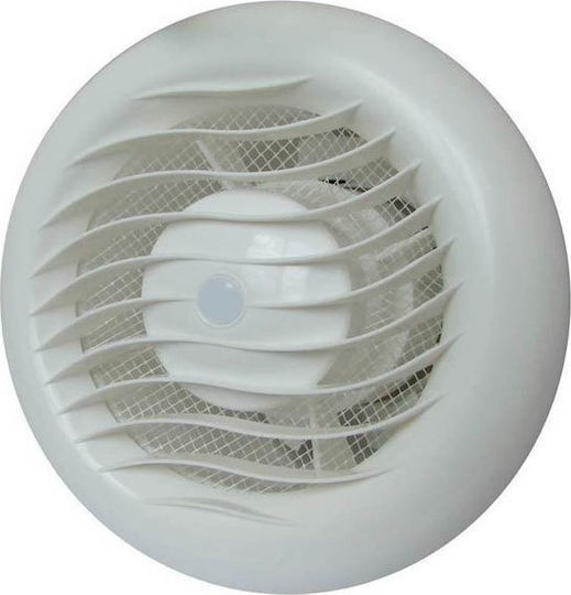 Mmotors MT-90 Wall-mounted Ventilator Bathroom 90mm White