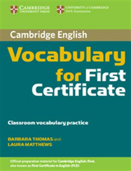 Cambridge Fce B2 Vocabulary List