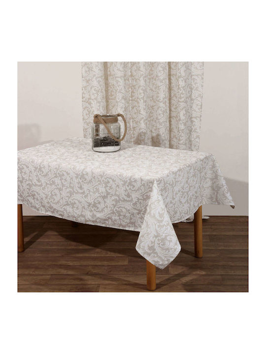 Viopros Tablecloth Aria Beige 140x240cm 635826