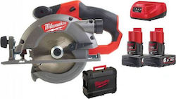 Milwaukee M12 CCS44-602X Circular Saw 12V 2x6Ah with Suction System 4933451512