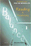 Balance 1 (reading & Vocabulary)