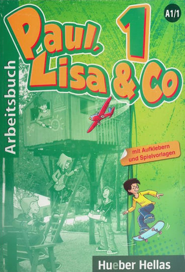 PAUL, LISA & CO 1 arbeitsbuch MIT AUFKLEBERN UND SPIELVORLAGEN