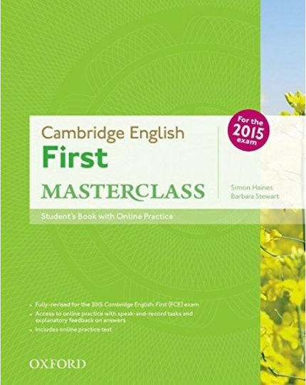 First Fce Masterclass St/bk (+online Practice Tests) Revised 2015