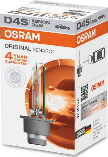 Osram Крушка за автомобил Xenarc Original D4S Ксенон 4150K Неутрално Бяло 42V 35W