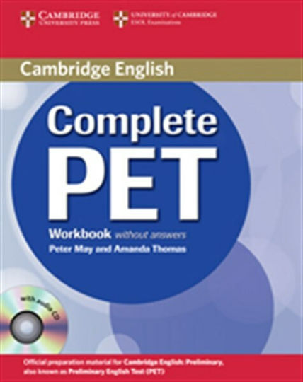 COMPLETE PET workbook (+ CD)