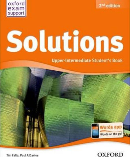 Solutions Upper-intermediate Student 's Book 2nd Edition