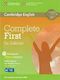 Complete First for Schools Workbook (+ Audio Cd)