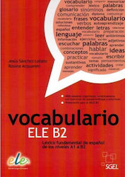 VOCABULARIO ELE B2