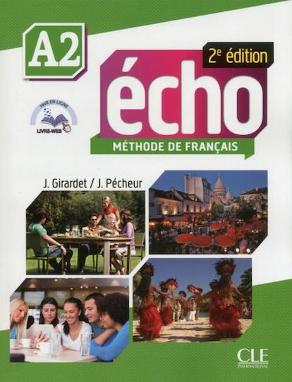 ÉCHO + LIVRE WEB A2 METHODE (+ CD-ROM) 2nd edition