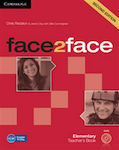FACE 2 FACE ELEMENTARY Teacher 's book (+ DVD) 2nd edition