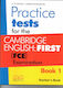 Cambridge English First Practice Tests 1 Teacher 's Book